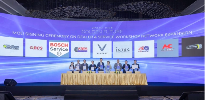 VinFast sẽ có hơn 1.100 xưởng dịch vụ toàn cầu trong 2026